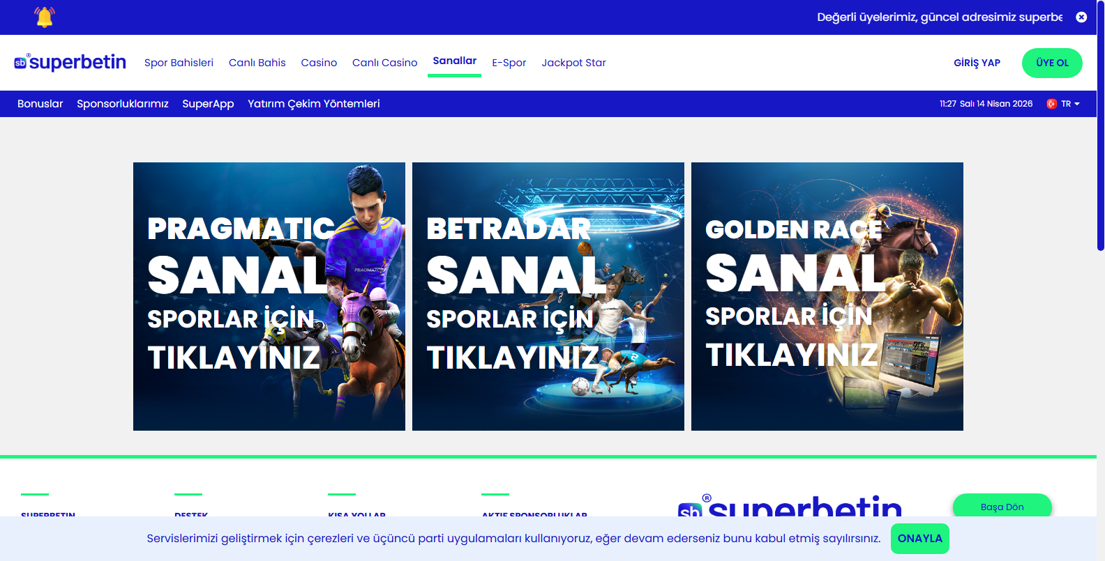 Superbetin Canlı Bahis Maçları ve Kupon Yapma